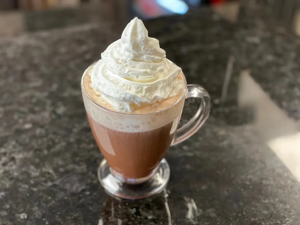 Hot Chocolate - Rich hot chocolate with whipped cream
