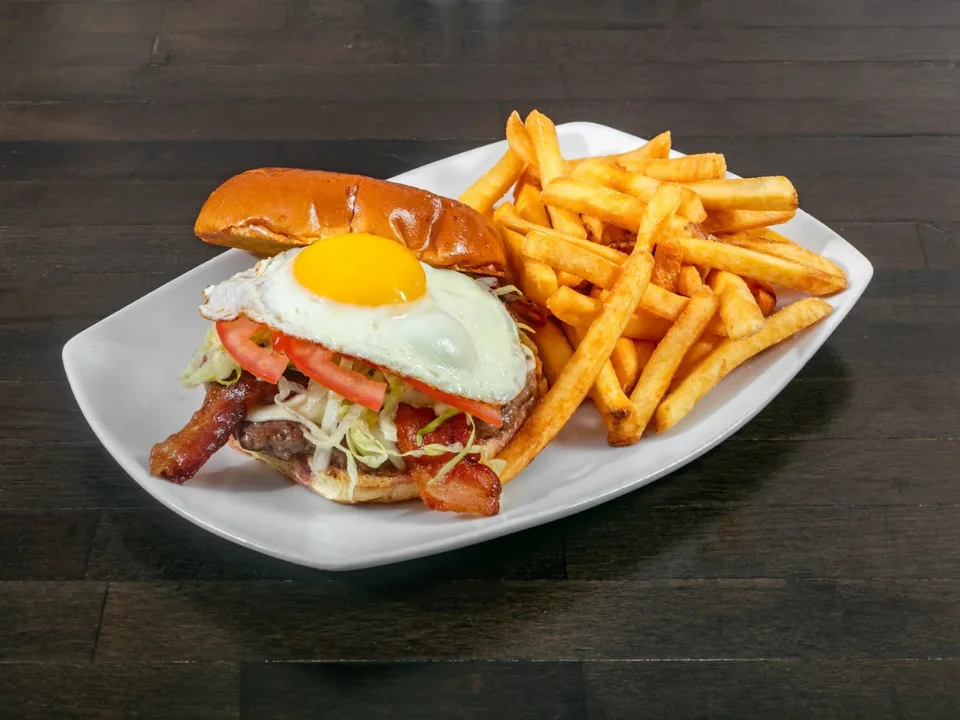 R12C Burger - Our signature burger with special sauce