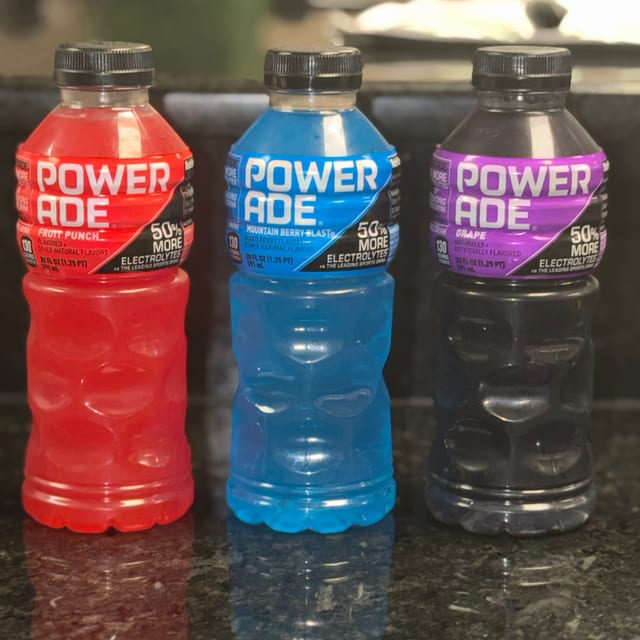 20 Oz Powerade.