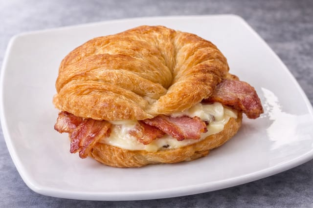 Egg and Cheese Sandwich.