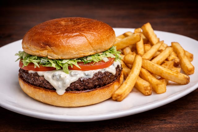Blue Cheese Burger.