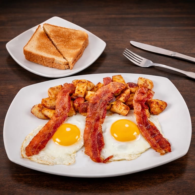 Delicious Eggs Benedict Awaits