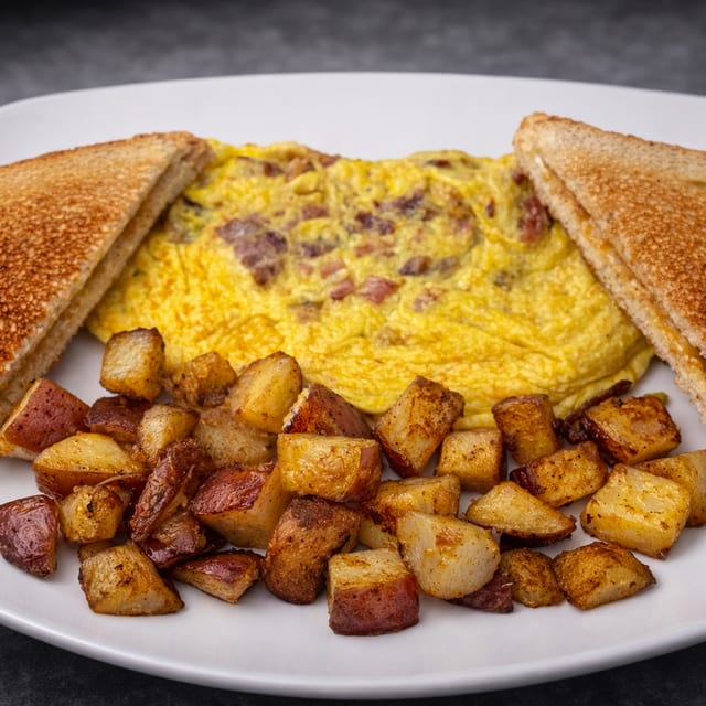 The Works Omelet.