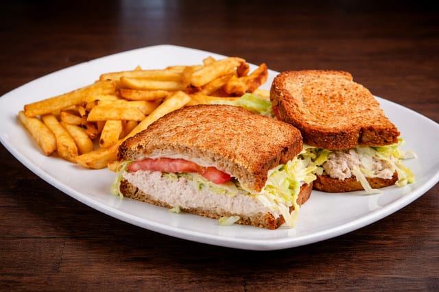 Tuna Melt Special Sandwich.