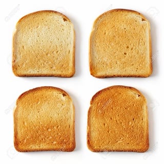 2 Slices of White Toast