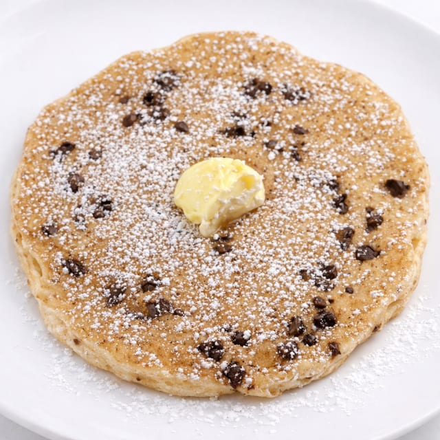 Kids Side Chocolate Chip Pancake.