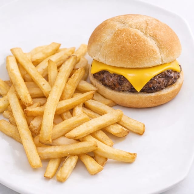 Kid Cheese Burger.